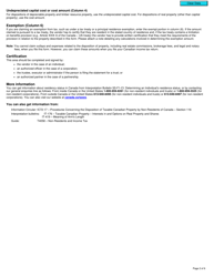 Form T2062A Request by a Non-resident of Canada for a Certificate of Compliance Related to the Disposition of Canadian Resource or Timber Resource Property, Canadian Real Property (Other Than Capital Property), or Depreciable Taxable Canadian Property - Canada, Page 2