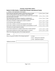 Qualified Person Assessment or Self-assessment - Checklist: Hauled Water (Haul) - Manitoba, Canada, Page 7