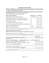 Qualified Person Assessment or Self-assessment - Checklist: Groundwater (Gw) - Manitoba, Canada, Page 31