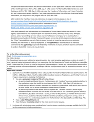 Fertility Treatment Program: Application Form - Prince Edward Island, Canada, Page 2