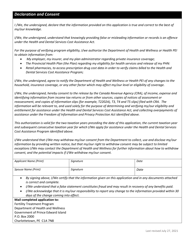 Fertility Treatment Program: Application Form - Prince Edward Island, Canada, Page 3