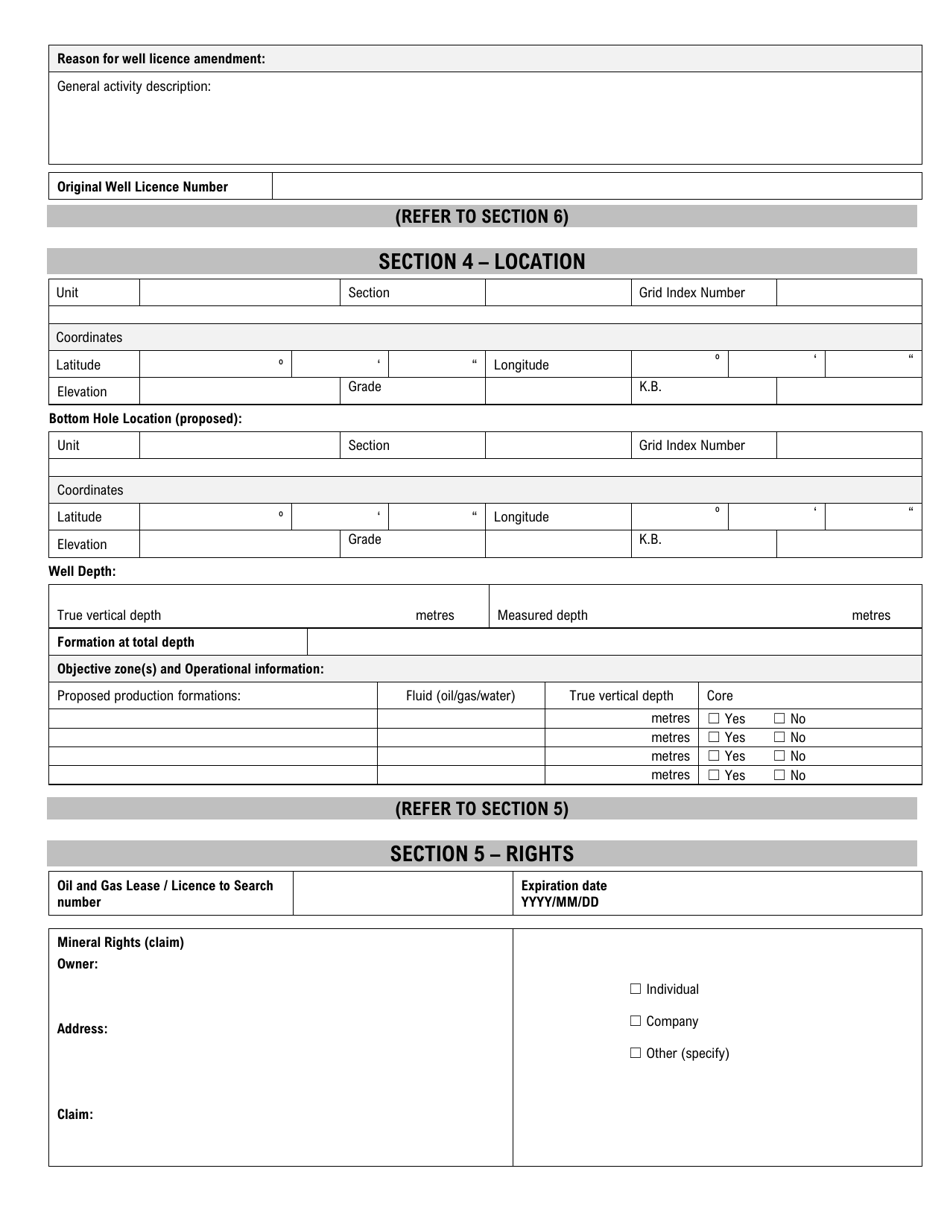 New Brunswick Canada Well Licence Application - Fill Out, Sign Online 