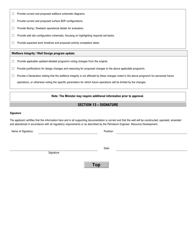 Well Licence Application - New Brunswick, Canada, Page 6