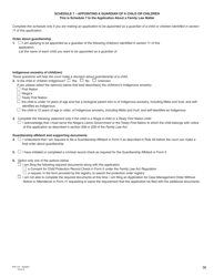 Form 3 (PFA712) Application About a Family Law Matter - British Columbia, Canada, Page 36