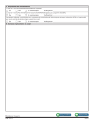 Forme V-3007 Demande D&#039;aide Financiere - Commande Unifiee D&#039;autobus - Quebec, Canada (French), Page 3