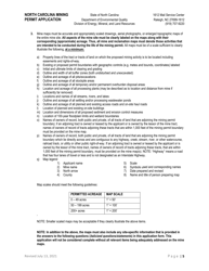 North Carolina Mining Permit Application - North Carolina, Page 5