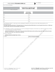 Form AOC-CR-122 Indictment - North Carolina (English/Vietnamese), Page 5