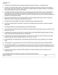 Form SFN58476 Application for Hemp Grower License - North Dakota, Page 2