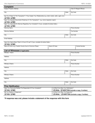 Form REPL-19-0025 Home Inspector Complaint Form - Ohio, Page 3