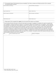 Form AOC-CV-809 Court-Ordered Arbitration Complaint - North Carolina, Page 2