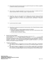 Uniform Domestic Relations Form 15 Judgment Entry - Decree of Divorce With Children - Ohio, Page 14