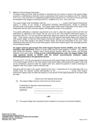 Uniform Domestic Relations Form 15 Judgment Entry - Decree of Divorce With Children - Ohio, Page 15