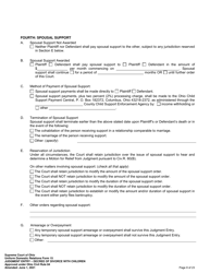 Uniform Domestic Relations Form 15 Judgment Entry - Decree of Divorce With Children - Ohio, Page 8