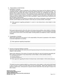 Uniform Domestic Relations Form 20 Shared Parenting Plan - Ohio, Page 4