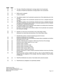 Uniform Domestic Relations Form 13 Reply to Counterclaim for Divorce With Children - Ohio, Page 2