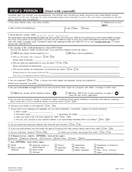 Form ODM07216 Application for Health Coverage and Help Paying Costs - Ohio, Page 4