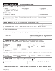 Form ODM07216 Application for Health Coverage and Help Paying Costs - Ohio, Page 5