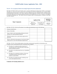 C&amp;DD Facility License Application Tabs - Ohio, Page 11