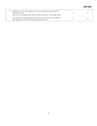 Form GD0688 Explosive Gas Monitoring Plan Application Tabs - Ohio, Page 4
