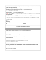 AF Form 4446A Air Force Physical Fitness Screening Questionnaire (Fsq), Page 2