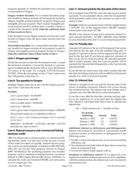Instructions for Form OR-706, 150-104-001 Oregon Estate Transfer Tax Return - Oregon, Page 5