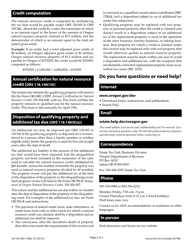 Instructions for Form 150-104-003 Schedule OR-NRC Oregon Natural Resource Credit - Oregon, Page 2