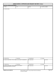 AFGSC Form 45 Afrep Source of Approved (Sar) Request and Reply, Page 2