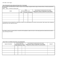 Form SFN18857 &quot;Application to Move Main Office or Facility (&quot;branch&quot;)&quot; - North Dakota, Page 5