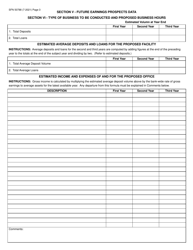 Form SFN50788 Application to Establish a Facility - North Dakota, Page 3