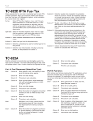Instructions for Form TC-922 Ifta Tax Return - Utah, Page 2