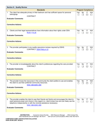 DSHS Form 09-995 Companion Home Certification Evaluation - Washington, Page 21