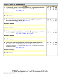 DSHS Form 09-995 Companion Home Certification Evaluation - Washington, Page 8