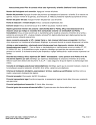 DSHS Formulario 10-655 Plan De Consulta Inicial Para El Personal Y La Familia - Washington (Spanish), Page 3