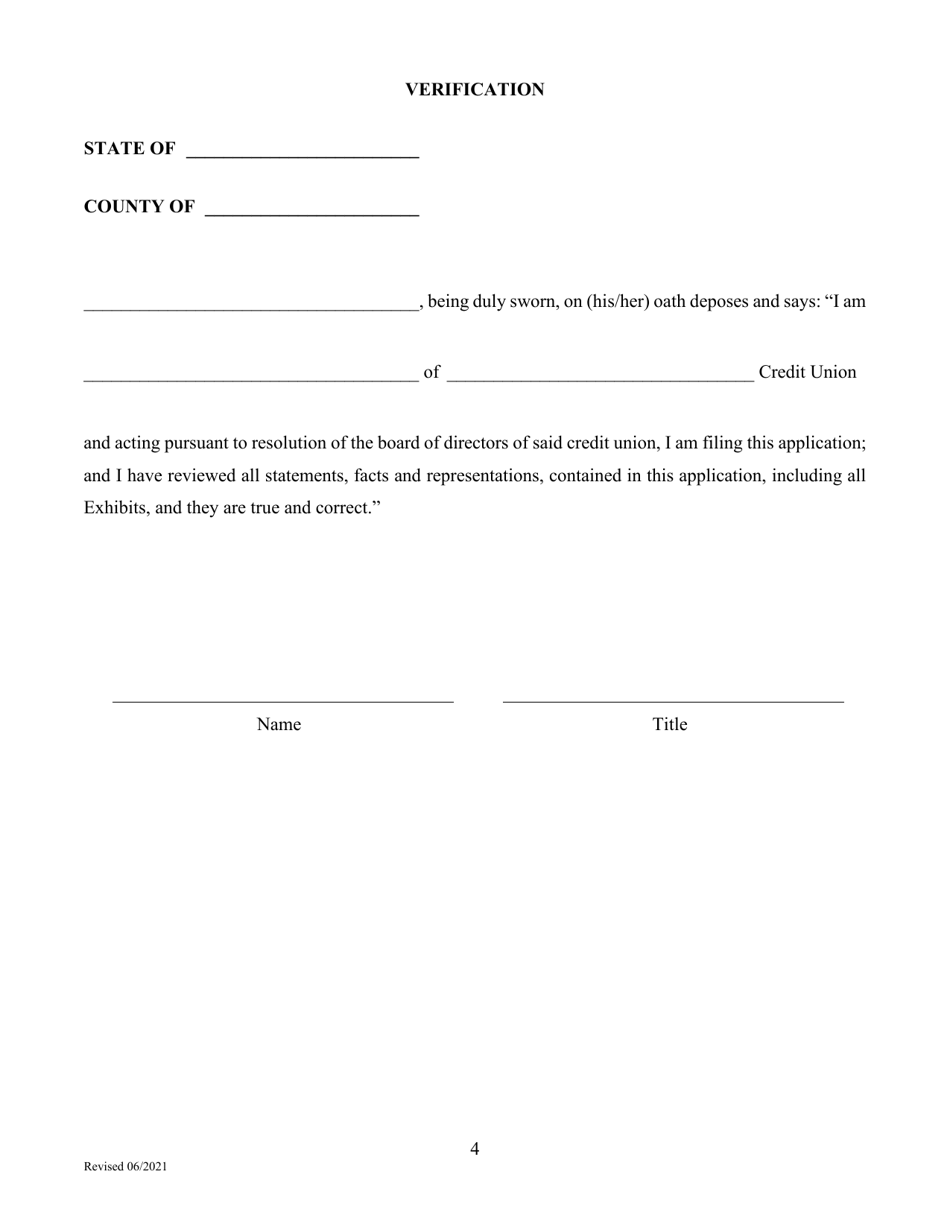 Application to Amend Bylaws (Section 3.01) Community of Interest - Associational - Texas, Page 4