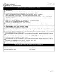 Form C-105-0250 Volunteer Application - Texas, Page 4