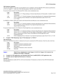 Form TCEQ-10025 (OP-UA5) Process Heater/Furnace Attributes - Texas, Page 11