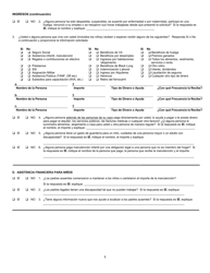 Formulario 032-03-729A-19-ENG Solicitud De Renovacion De Subsidio Auxiliar (Ag), Programa De Asistencia Nutricional Suplementaria (Snap), Y Asistencia Temporal Para Familias Necesitadas (TANF) - Virginia (Spanish), Page 5