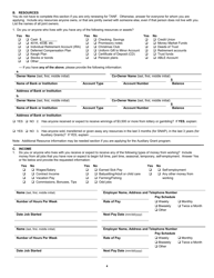 Form 032-03-729A-19-ENG Renewal Application for Auxiliary Grant (Ag), Supplemental Nutrition Assistance Program (Snap), and Temporary Assistance for Needy Families (TANF) - Virginia, Page 4