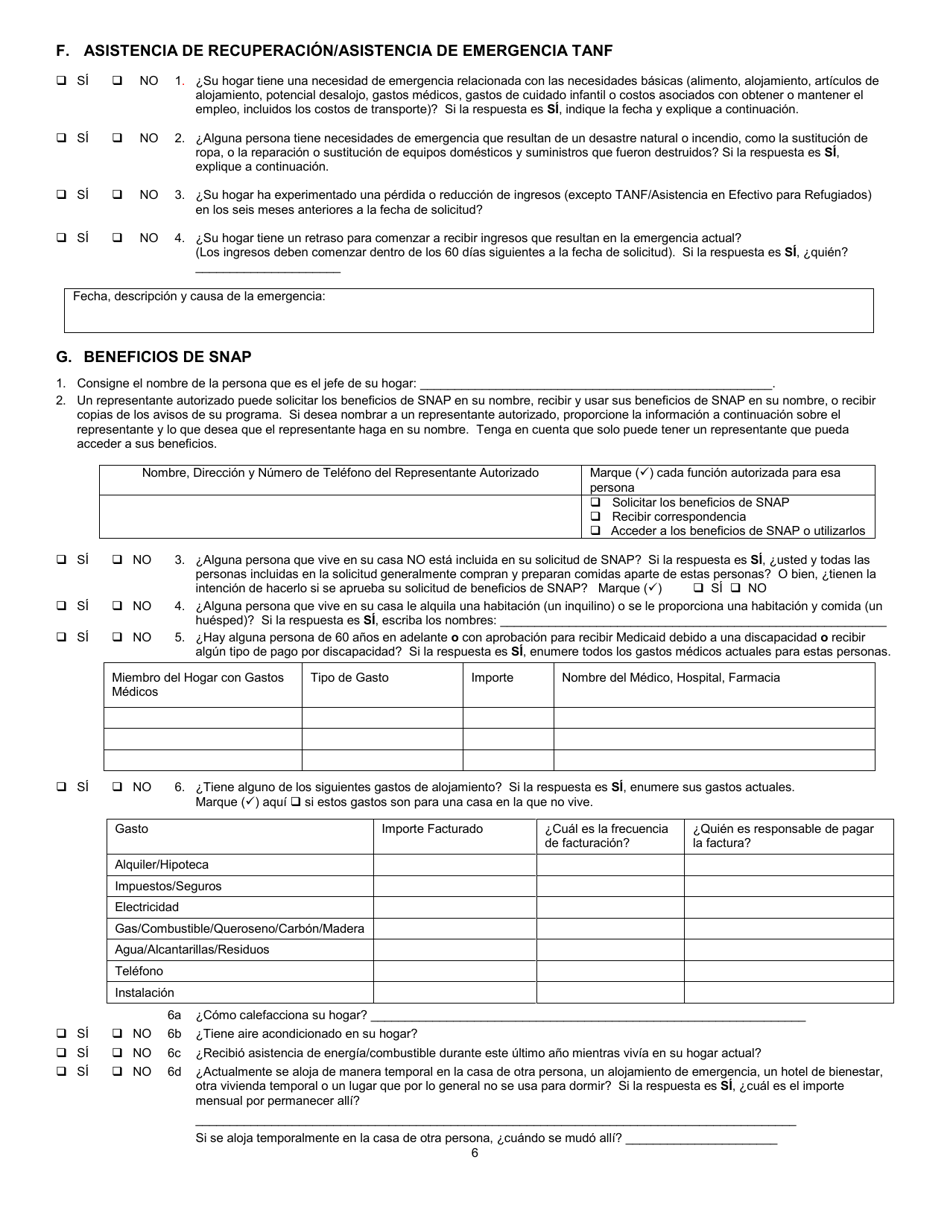 Formulario 032-03-0824-37-SPA Solicitud De Beneficios - Virginia (Spanish), Page 10