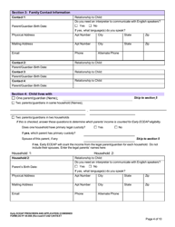 DCYF Form 05-008 Early Eceap Prescreen &amp; Application (Combined Form) - Washington, Page 4