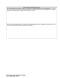 DCYF Form 15-055 Individualized Family Service Plan (Ifsp) - Washington (Somali), Page 3