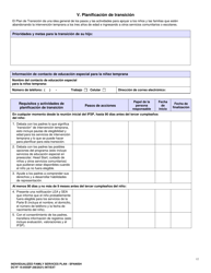 DCYF Formulario 15-055 Plan De Servicio Familiar Individualizado (Ifsp) - Washington (Spanish), Page 12