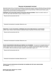 DCYF Formulario 15-055 Plan De Servicio Familiar Individualizado (Ifsp) - Washington (Spanish), Page 8