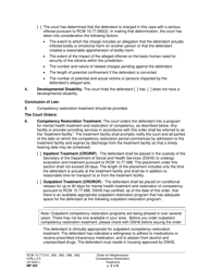 Form MP250 Order for Misdemeanor Competency Restoration Treatment (Crorip, Crorop, Cror) - Washington, Page 2