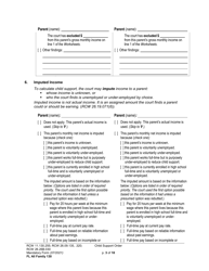 Form FL All Family130 Child Support Order - Washington, Page 3