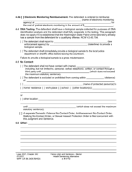 Form WPF CR84.0400 MHSA Felony Judgment and Sentence - Mental Health Sentencing Alternative - Washington, Page 8