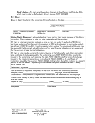 Form WPF CR84.0400 PSKO Felony Judgment and Sentence - Prison (Sex Offense and Kidnapping of a Minor) - Washington, Page 15