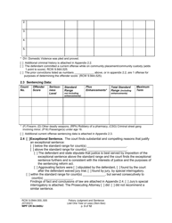 Form WPF CR84.0400J Felony Judgment and Sentence - Jail One Year or Less (Non Sex) (Fjs/Rjs) - Washington, Page 3