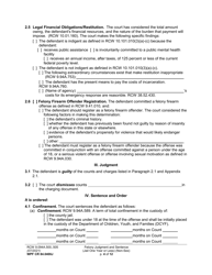Form WPF CR84.0400J Felony Judgment and Sentence - Jail One Year or Less (Non Sex) (Fjs/Rjs) - Washington, Page 4