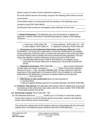 Form WPF CR84.0400J Felony Judgment and Sentence - Jail One Year or Less (Non Sex) (Fjs/Rjs) - Washington, Page 5